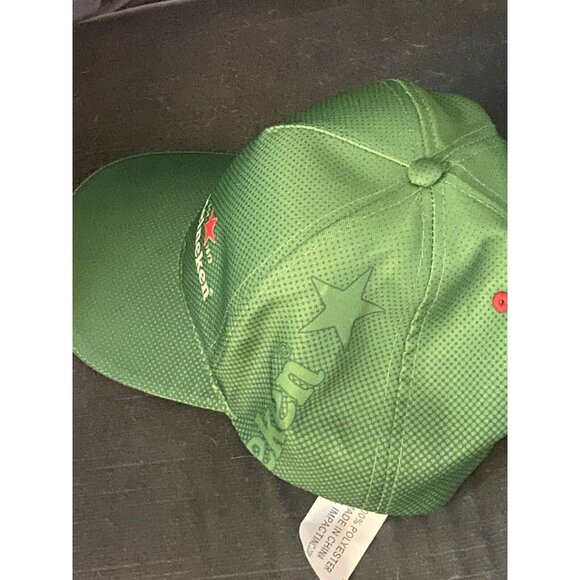 Heineken Baseball Beer Hat Snapback Men's Green - Picture 7 of 9